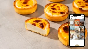 ムク菓子店の焼き菓子写真とInstagramアカウントの公開実績画像